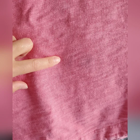 Vineyard Vines  Pink Bubble Gum Zip Collar Pullover Sweatshirt for women size L - Picture 10 of 12